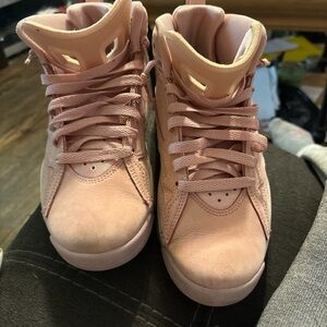 Women's Pink Jordan shoes